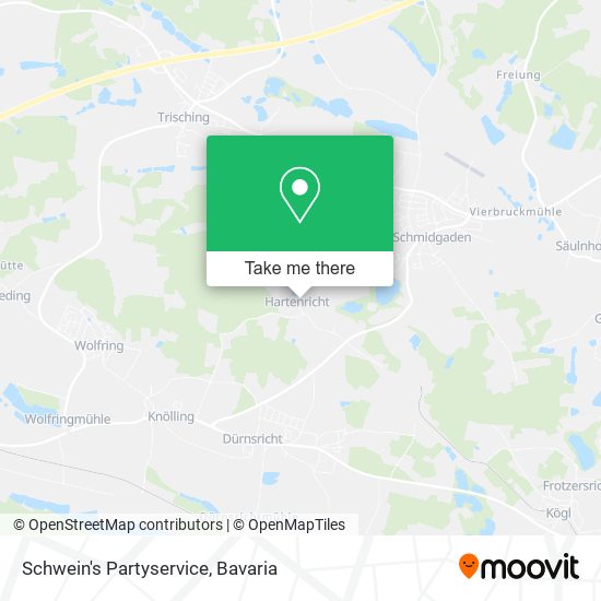 Schwein's Partyservice map