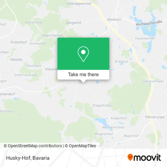 Карта Husky-Hof