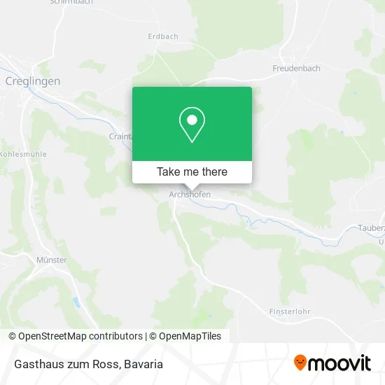 Карта Gasthaus zum Ross