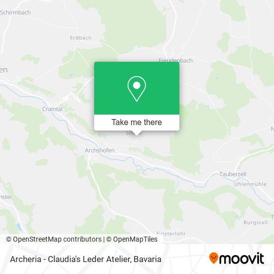 Archeria - Claudia's Leder Atelier map