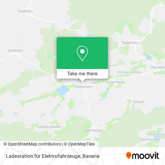 Ladestation für Elektrofahrzeuge map