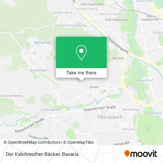 Der Kalchreuther Bäcker map