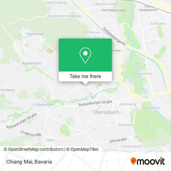 Карта Chiang Mai
