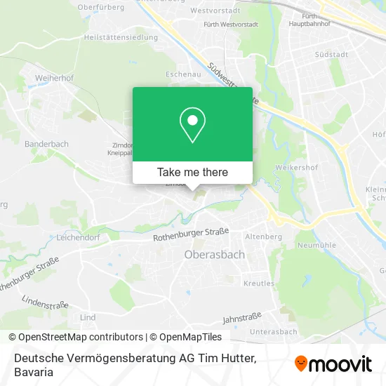 Карта Deutsche Vermögensberatung AG Tim Hutter
