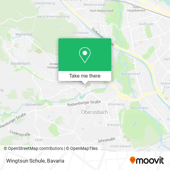 Карта Wingtsun Schule