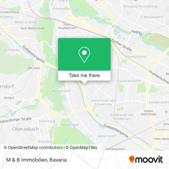 Карта M & B Immobilien