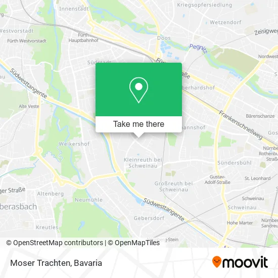 Карта Moser Trachten