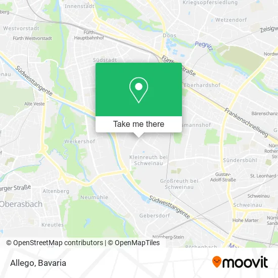 Карта Allego