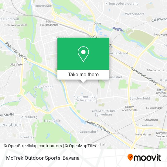 Карта McTrek Outdoor Sports