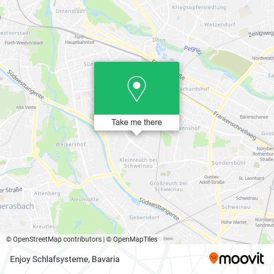 Enjoy Schlafsysteme map