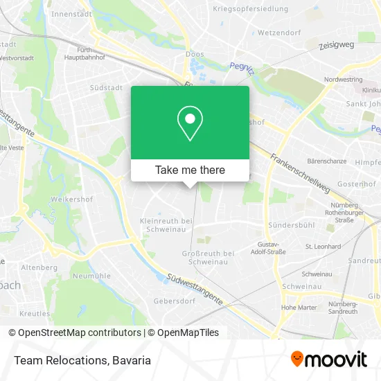 Карта Team Relocations