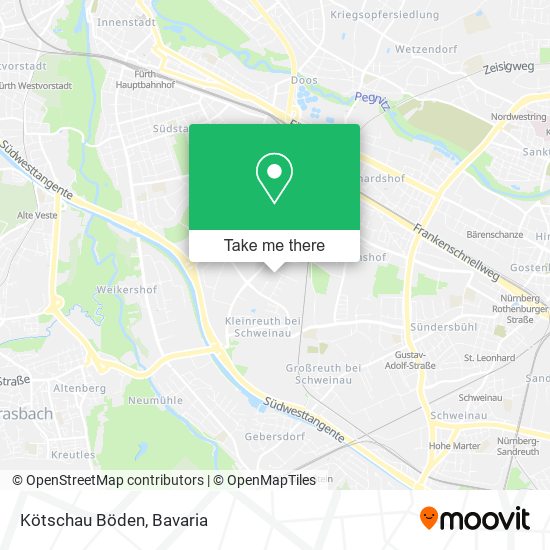 Kötschau Böden map
