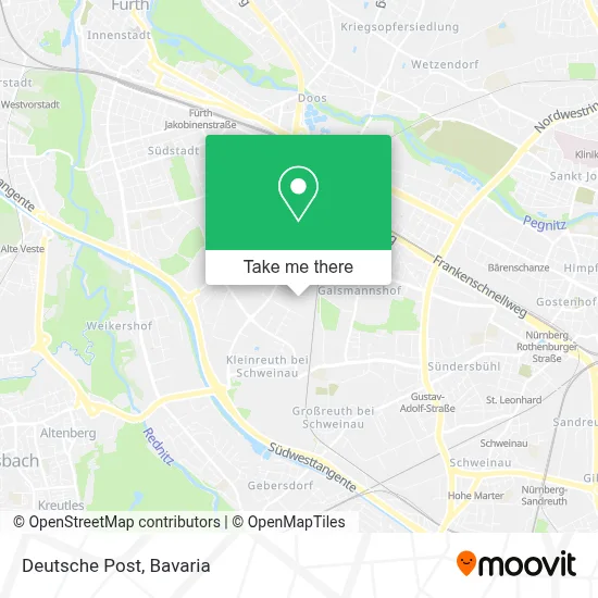 Deutsche Post map