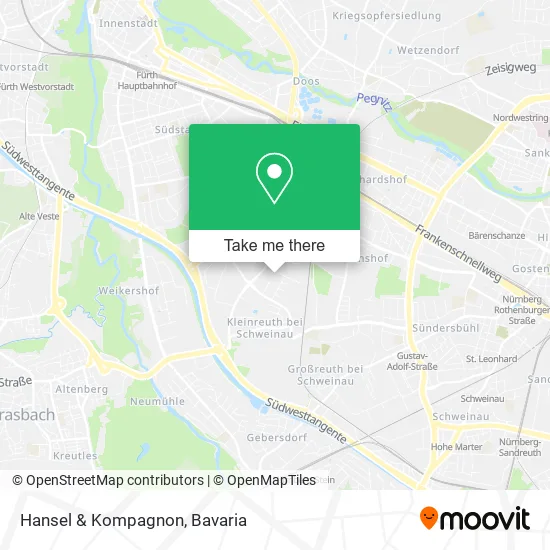 Карта Hansel & Kompagnon
