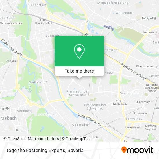 Карта Toge the Fastening Experts