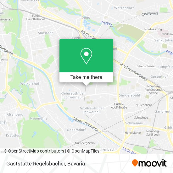 Gaststätte Regelsbacher map