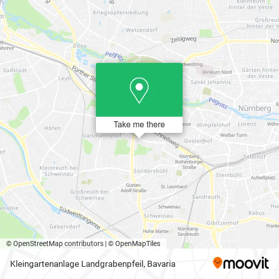 Карта Kleingartenanlage Landgrabenpfeil