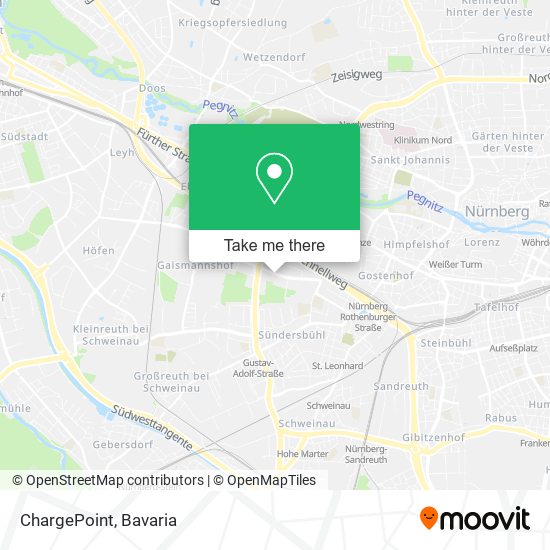 Карта ChargePoint