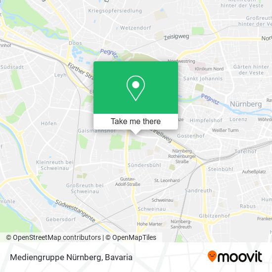Mediengruppe Nürnberg map