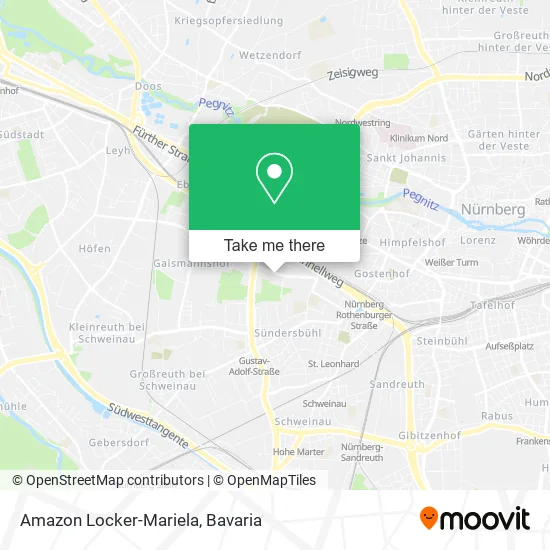 Карта Amazon Locker-Mariela