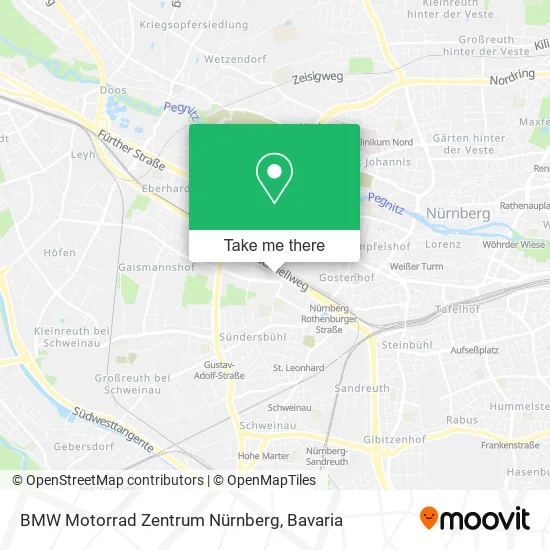 Карта BMW Motorrad Zentrum Nürnberg