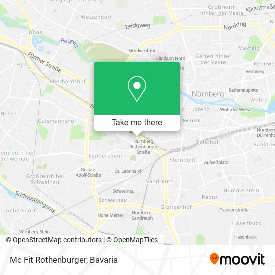 Карта Mc Fit Rothenburger