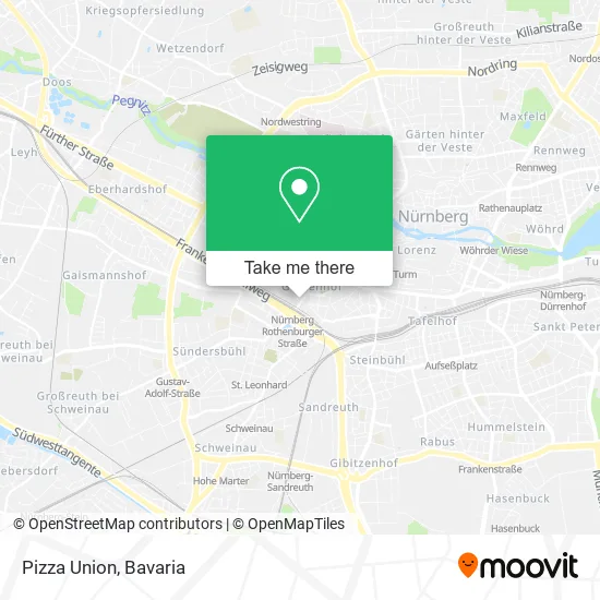 Карта Pizza Union