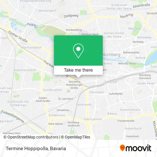 Карта Termine Hoppipolla
