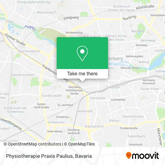 Карта Physiotherapie Praxis Paulius
