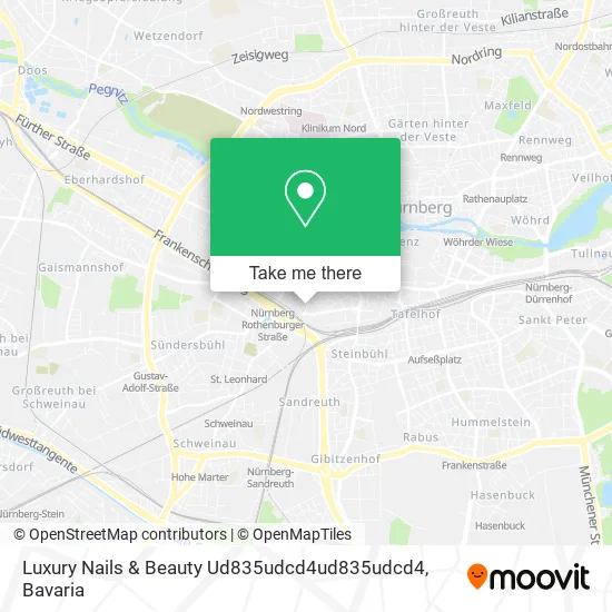 Карта Luxury Nails & Beauty Ud835udcd4ud835udcd4