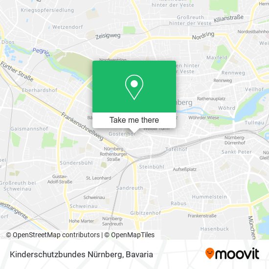 Kinderschutzbundes Nürnberg map