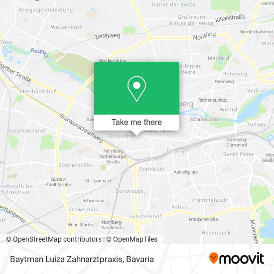 Baytman Luiza Zahnarztpraxis map