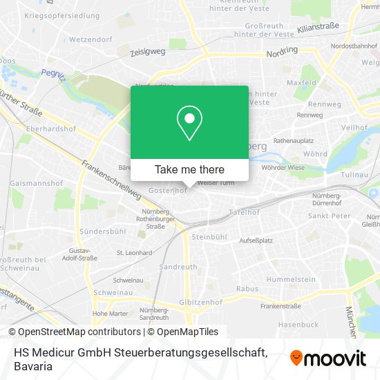 HS Medicur GmbH Steuerberatungsgesellschaft map