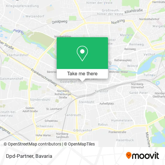 Карта Dpd-Partner
