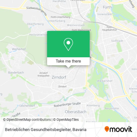 Betrieblichen Gesundheitsbegleiter map