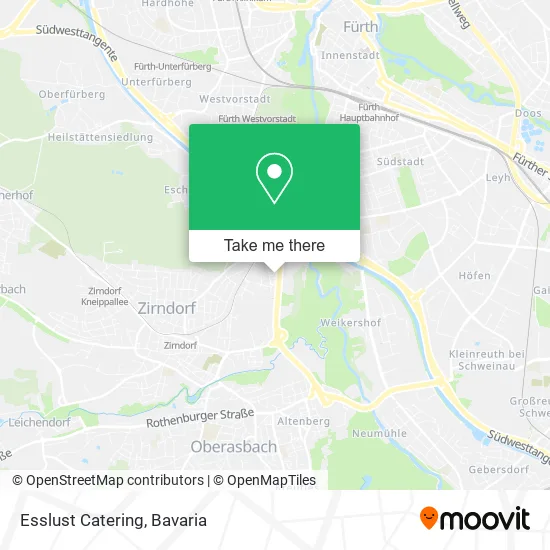 Карта Esslust Catering