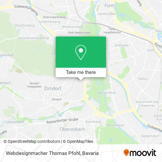Карта Webdesignmacher Thomas Pfohl