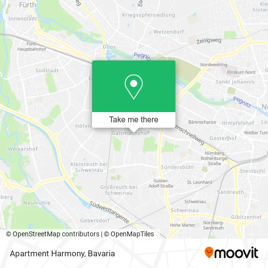 Карта Apartment Harmony