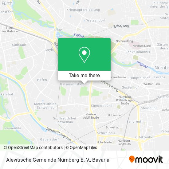 Alevitische Gemeinde Nürnberg E. V. map