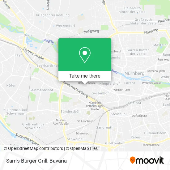 Карта Sam's Burger Grill