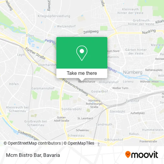 Карта Mcm Bistro Bar