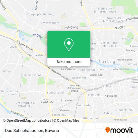 Das Sahnehäubchen map