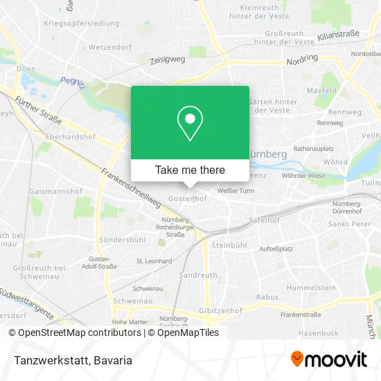 Карта Tanzwerkstatt
