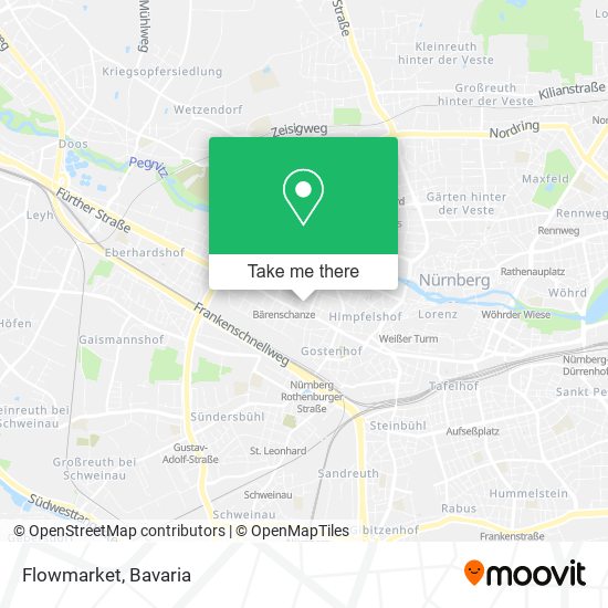 Flowmarket map