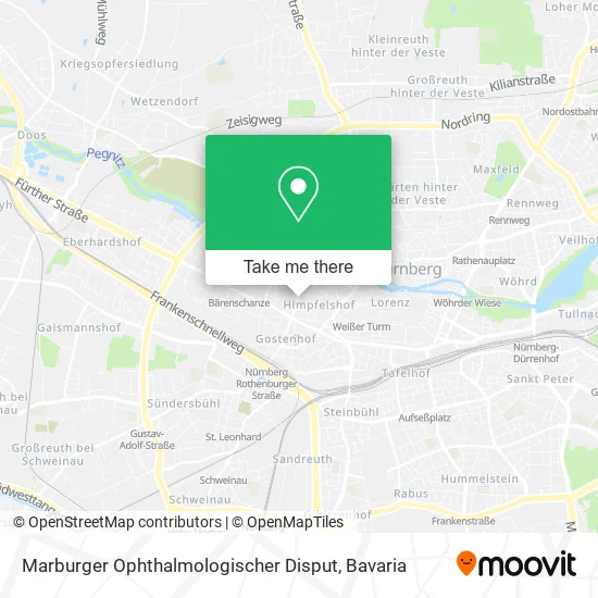 Карта Marburger Ophthalmologischer Disput