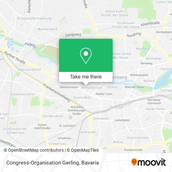 Карта Congress-Organisation Gerling