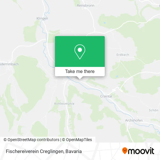 Карта Fischereiverein Creglingen
