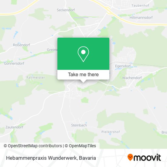Hebammenpraxis Wunderwerk map
