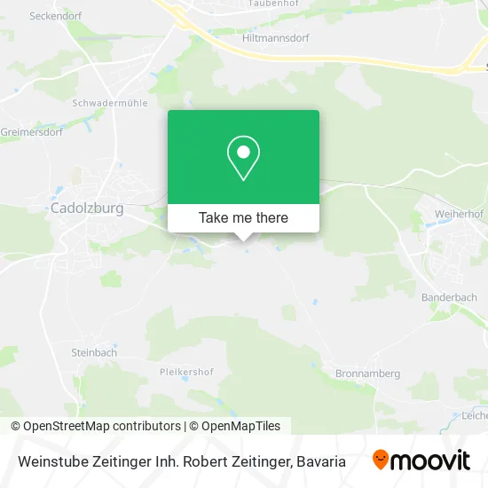 Карта Weinstube Zeitinger Inh. Robert Zeitinger