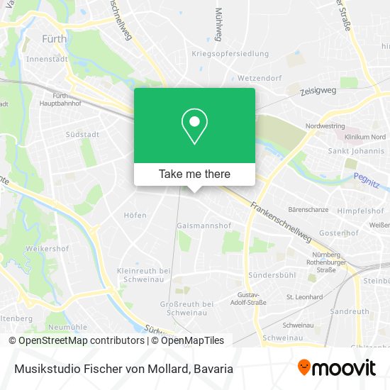 Musikstudio Fischer von Mollard map